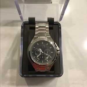 Men’s Silver Armani Exchange Watch